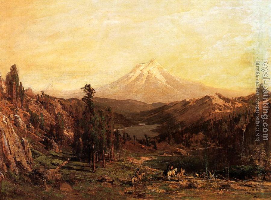 Thomas Hill : Mount Shasta and Castle Lake California